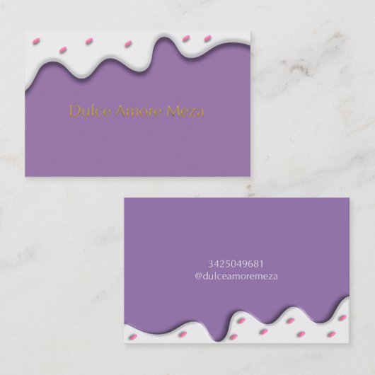 Tarjeta de negocio  名刺 (正面/裏面)