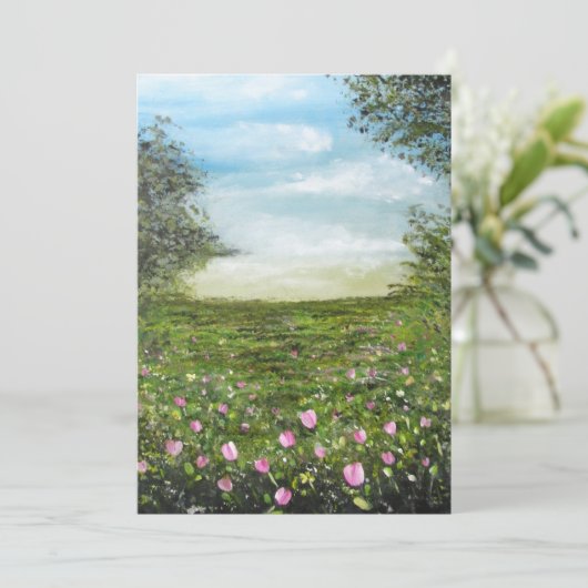 Tarjeta de paisaje  招待状 (スタンド正面)