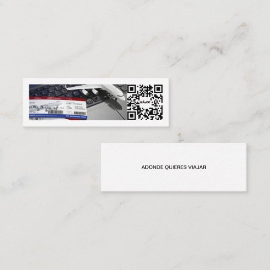 Tarjeta de presentación コーリングカード (正面/裏面)