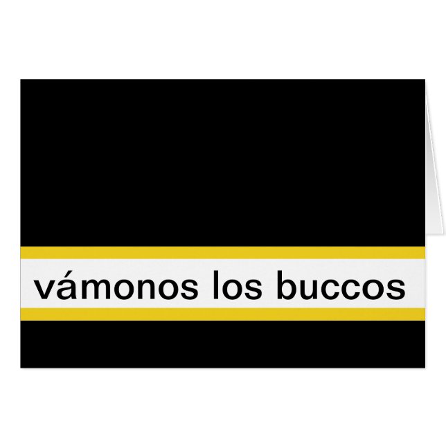 tarjeta de vamonoss losのbuccos (正面横)