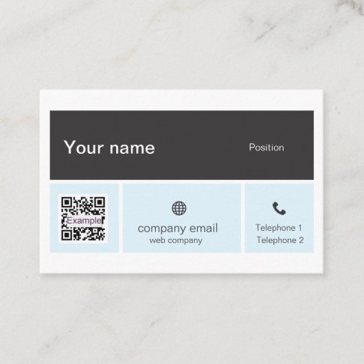 Tarjeta de visita 名刺 (正面)