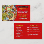 Tarjeta de visita 名刺 (正面/裏面)