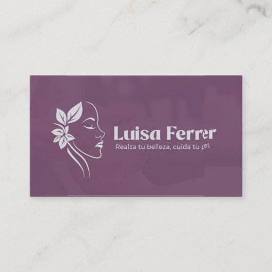 Tarjeta de visita 名刺 (正面)