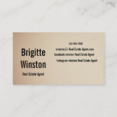 Tarjeta de visita 名刺 (裏面)