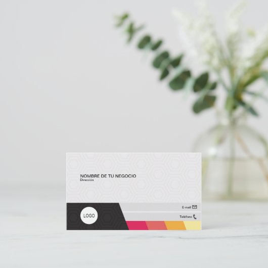 Tarjeta de visita 名刺 (スタンド正面)