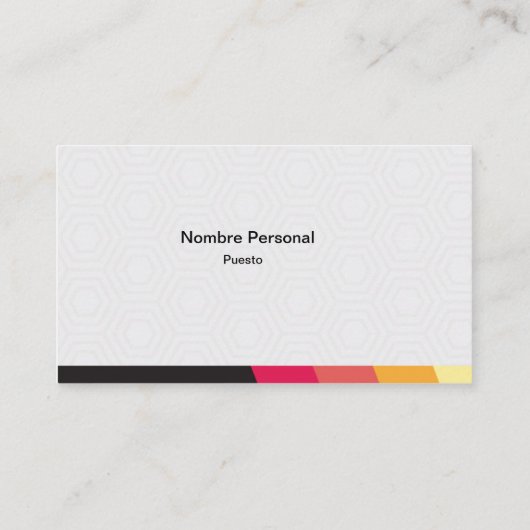 Tarjeta de visita 名刺 (裏面)