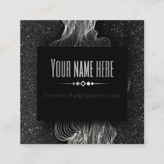 TARJETA DE VISITA business スクエア名刺 (正面)