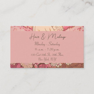 tarjeta de visita elegante  名刺