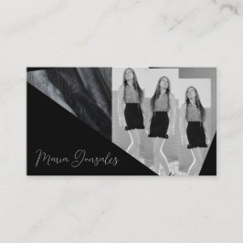 tarjeta de visita elegante  名刺