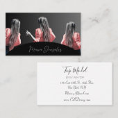 tarjeta de visita elegante  名刺 (正面/裏面)