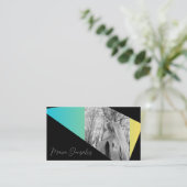 tarjeta de visita elegante  名刺 (スタンド正面)