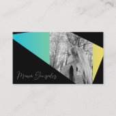 tarjeta de visita elegante  名刺 (正面)