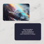 Tarjeta De Visita Holograma para artistas y diseña 名刺 (正面/裏面)