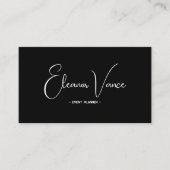 Tarjeta De Visita | Moderno y elegante  名刺 (正面)