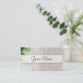 Tarjeta de visita - Natural 05 名刺 (スタンド正面)