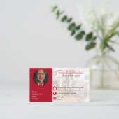 Tarjeta De Visita real state agent 名刺 (スタンド正面)