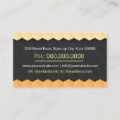 Tarjeta De Visita Vendedor de miel: apicultor 名刺 (裏面)