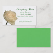 Tarjeta de Visitas - Floral 名刺 (正面/裏面)