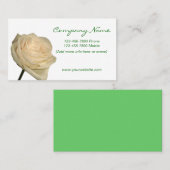 Tarjeta de Visitas - Floral 名刺 (正面/裏面)