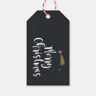 Tarjeta Etiqueta para Regalo Merry Christmas Star ギフトタグ