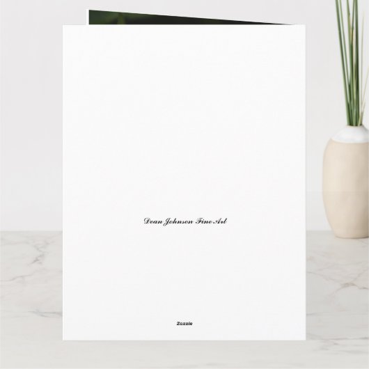 Tarjeta - Feliz Cumpleaños - DaliaローザAmarilla カード (裏面)