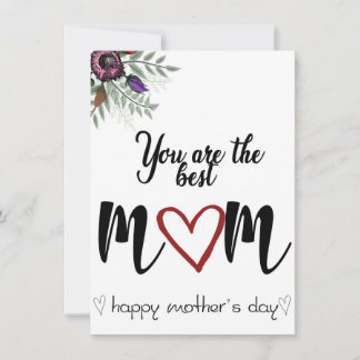 Tarjeta Feliz día de las madres ノートカード