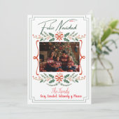 Tarjeta Festiva Navidades de Botánico Mistletoe シーズンカード (スタンド正面)