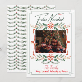 Tarjeta Festiva Navidades de Botánico Mistletoe シーズンカード