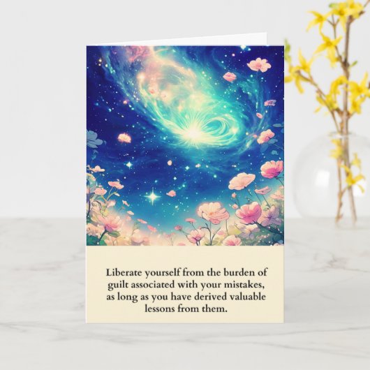 Tarjeta flowers message happy birthday カード (黄色い花)