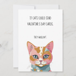 Tarjeta Gatos Arte Retro Pastel San Valentin  シーズンカード