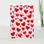Tarjeta Happy Valentine's Day シーズンカード (裏面)