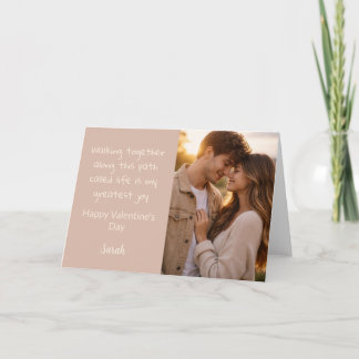 Tarjeta Happy Valentine's Day シーズンカード