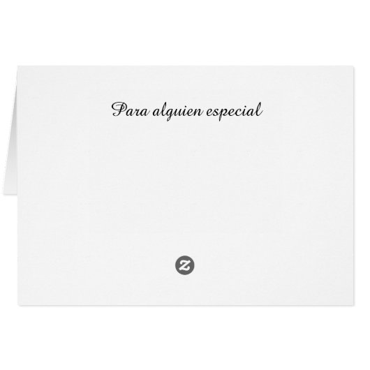 Tarjeta hermosa para専用 (裏面横)