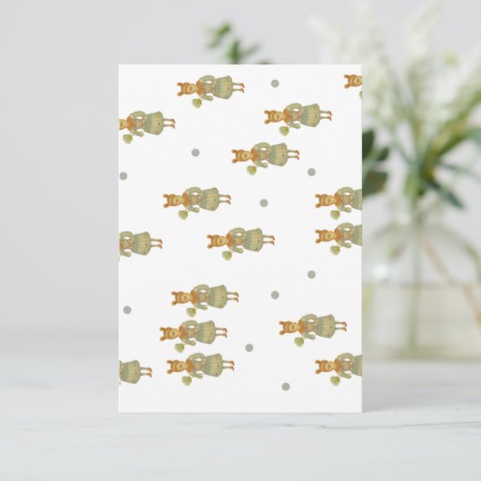 Tarjeta invitación 招待状 (スタンド正面)