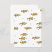 Tarjeta invitación 招待状 (正面/裏面)