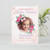 Tarjeta invitación Baby Shower 招待状 (スタンド正面)