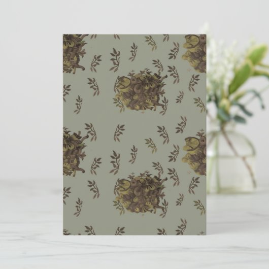 Tarjeta Invitación evento especial, festejo. 招待状 (スタンド正面)