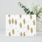 Tarjeta invitación eventos u ocasiones especiales 招待状 (スタンド正面)