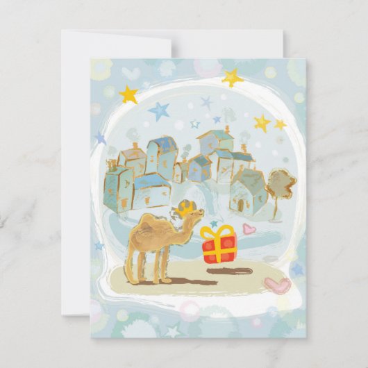 Tarjeta/invitación/saludo de Reyes Magos (正面)