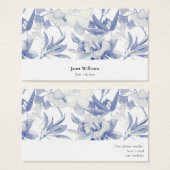 Tarjeta magnolias azules (正面&裏面)