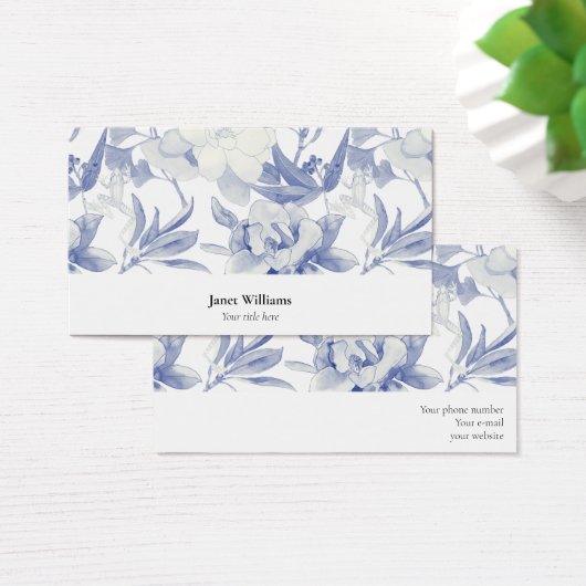 Tarjeta magnolias azules (デスク)