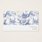 Tarjeta magnolias azules (裏面)