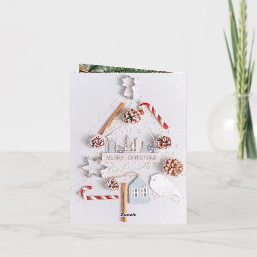 Tarjeta Navidad シーズンカード (裏面)