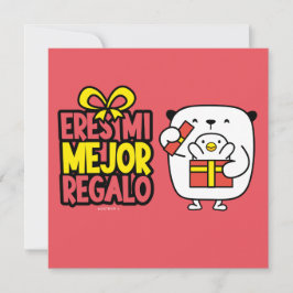 Tarjeta Navidad│Eres mi mejor regalo シーズンカード
