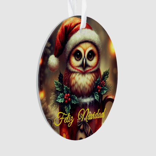 Tarjeta Navideña  オーナメント (正面)