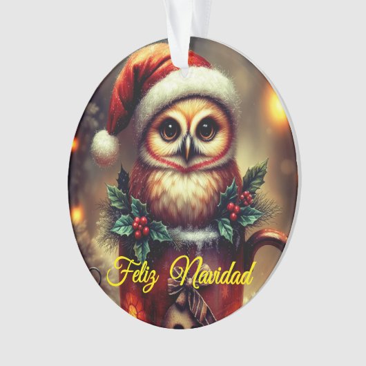 Tarjeta Navideña  オーナメント (正面)