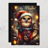 Tarjeta Navideña  シーズンカード (正面/裏面)