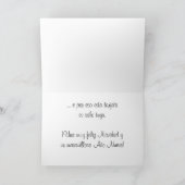 Tarjeta Navideña "特別な" Eres シーズンカード (内部)