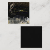 tarjeta para personalizar de escritor スクエア名刺 (正面/裏面)