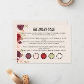 Tarjeta pequeña plana ノートカード (正面/裏面インサイチュ)